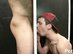 Sucer une bite, Tir de sperme, Homosexuelle, Orgasme, Suçant, Avaler