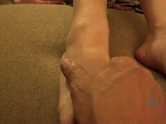 Enthousiasteling, Grote mammen, Vriendin, Doordringend, Gezichtspunt, Geschoren, Rok, Tieten likken