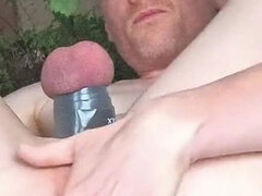 Lanatuls Aka Sergay Fag - Fucking My Mancunt with Dildo Legs Wideopened up in the Air