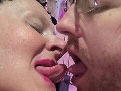 The Tounge Game Got Hot Kissing with All the Tounge They Got