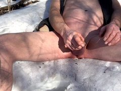 Tir de sperme, Homosexuelle, Insertion, Masturbation, De plein air, Public
