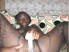 Black Harness: Perfect Ebony Girlfriend