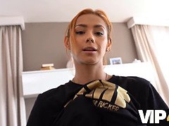 Veronica Leal gets a raw and hot creampie in VIP4K's Angry Lesbian video