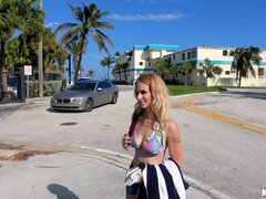 Blue Eyed Blond Hair Lilli Dixon Public Intercourse