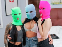 Pompino, Brunetta, Gruppo, Sega, Orgia, Tatuaggi, Ragazza, Tette