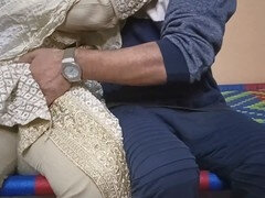 Hatalmas hátsó, Házi készítésű, Indiai, Érett koros, Érett feleség, Megütni