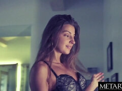 茶髪の, クリトリス, Hd, なめる, 乳首, 一人, オッパイの, 濡れ