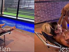 Tredimensionel, Babe, Stor pik, Store bryster, Hårdt, Svømmepøl, Realitet, Bryster