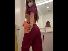 큰 가슴, 여자, Hd, 수음, 간호사, 면도된, 혼자, 웹캠