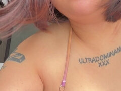 Cute Chubby Asian in Bikini