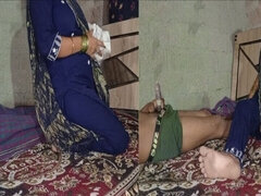 Sexy Indian Maid Sucks Cock in All Hindi Audio