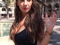 Beautiful spanish cougar engrossing adult video