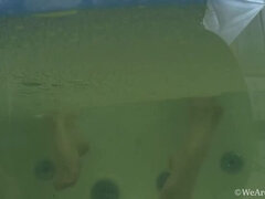 Loiroa, Fêmea, Peludoa, Hd, Ducha chuveiro, Solo chão, Tetas, Brinquedos