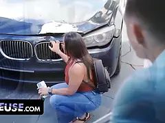 Gros seins, Brunette brune, Tir de sperme, Hd, Fille latino, Monstre, Orgasme, Rugueux