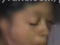 Amatør, Svart, Kukk suging, Sæd i munnen, Petite