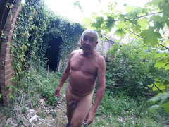 Brytyjski, Dojrzałe, Na wolnym powietrzu, Penis, Pirsing, Publiczny, Solo