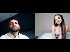 Brunetka, Prstovanie, Zející, Honění, Masturbácia, Prirodzené prsia, Vyholené, Sólo