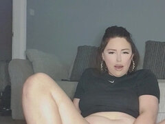 18, Britisk, Brunette, Orgasme, Pov, Ryger, Solo, Sprøjter