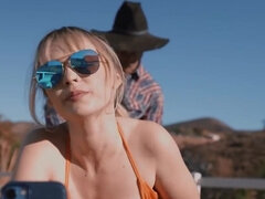 18, Blondína, Kuřba, Creampie, Péro, Fetiš, Hd, Teenka