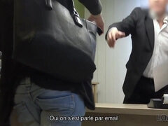 18, Amatör, Brunett, Europeisk, Hd, Pengar, Kontor, Tonåring