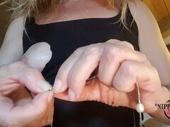 Leie, Flashen, Deutsch, Selbstgemacht, Milf, Mutti, Nippel, Titten