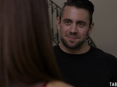 Pompino, Brunetta, Pisello, Tette naturali, Piccola, Magra, Tette, Moglie