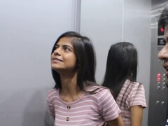 Braunhaarige, Fussjob, Selbstgemacht, Latina, Titten