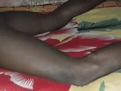 Africain, Amateur, Noire, Fétiche, Masturbation, Solo