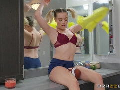 Blondine, Flexibel, Spanisch