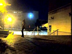 Amatorka, Złapany, Ekshibicjonizm, Bielizna, Na wolnym powietrzu, Publiczny, Shemale, Solo