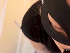 Amateur, Gros seins, Sucer une bite, Compilation, Tir de sperme, Fait maison