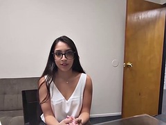 Enthousiasteling, Lieveling, Pijpbeurt, Kantoor, Gezichtspunt, Mager, Trio, Tieten likken