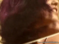 Velký zadek, Brunetka, Evropské, Přírodní prsa, Vyholené, Tetování, Zastaralé, Manželka