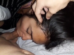 Stor kuk, Brunett, Par, Snopp, Europeisk, Latina, Liten och nätt, Suger