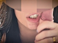 Grote lul, Grote mammen, Pijpbeurt, Bedriegen, Sperma shot, Slet, Tieten likken, Vrouw