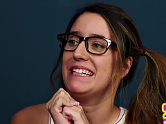 Hj and bj cfnm chick masturbates and masturbates bf until cumshot