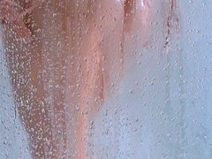 18, Amatorka, Tyłek, Duży tyłek, Latynoska, Prysznic, Solo, Nastolatki