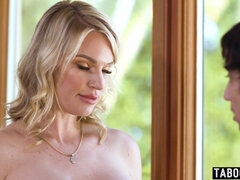 Shocked stepson taboo nailed his stepmom