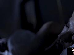 Czarny, Obciąganie, Brunetka, Puszysta, Ciemna karnacja, Erotyczny, Hardcore, Wielorasowy