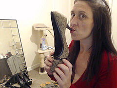 Amatorka, Europejski, Lizanie, Bielizna, Mamuśka, Buciki, Pończochy