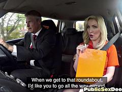 Amatorka, Niemowlę, Blondynka, Samochód, Publiczny, Rzeczywistość, Dziwka, Nauczyciel