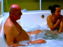 Amateur, Salle de bains, Couple, Mature, Nénés