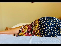 Hatalmas hátsó, Pár, Házi készítésű, Szálloda, Indiai, Érett feleség