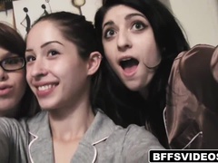 Chrissy's pretty young friend got naked