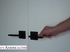 Rumpa, Stora tuttar, Blondin, Sperma i munnen, Snopp, Mogen, Milf, Stockings