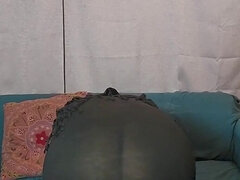 Shaking and Bending Over Mia Niqab