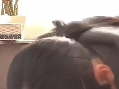 18, 아시안, 오랄섹스, 사정 샷, 보지, 타는, 청소년, 유니폼