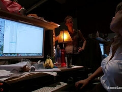 Anal, Bondagebeldade, Dupla penetração, Gang bang  sexo grupal suruba, Hardcore, Punição, Duro, Esguichando