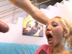 Cul, Gros cul, Grosse bite, Blonde, Sucer une bite, Hard, Seins naturels, Nénés