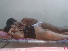 Horny Indian couple - naughty Telugu wife eager for wild sex couldn't resist